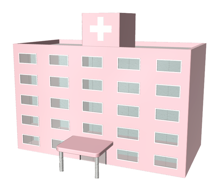 病院　建物2